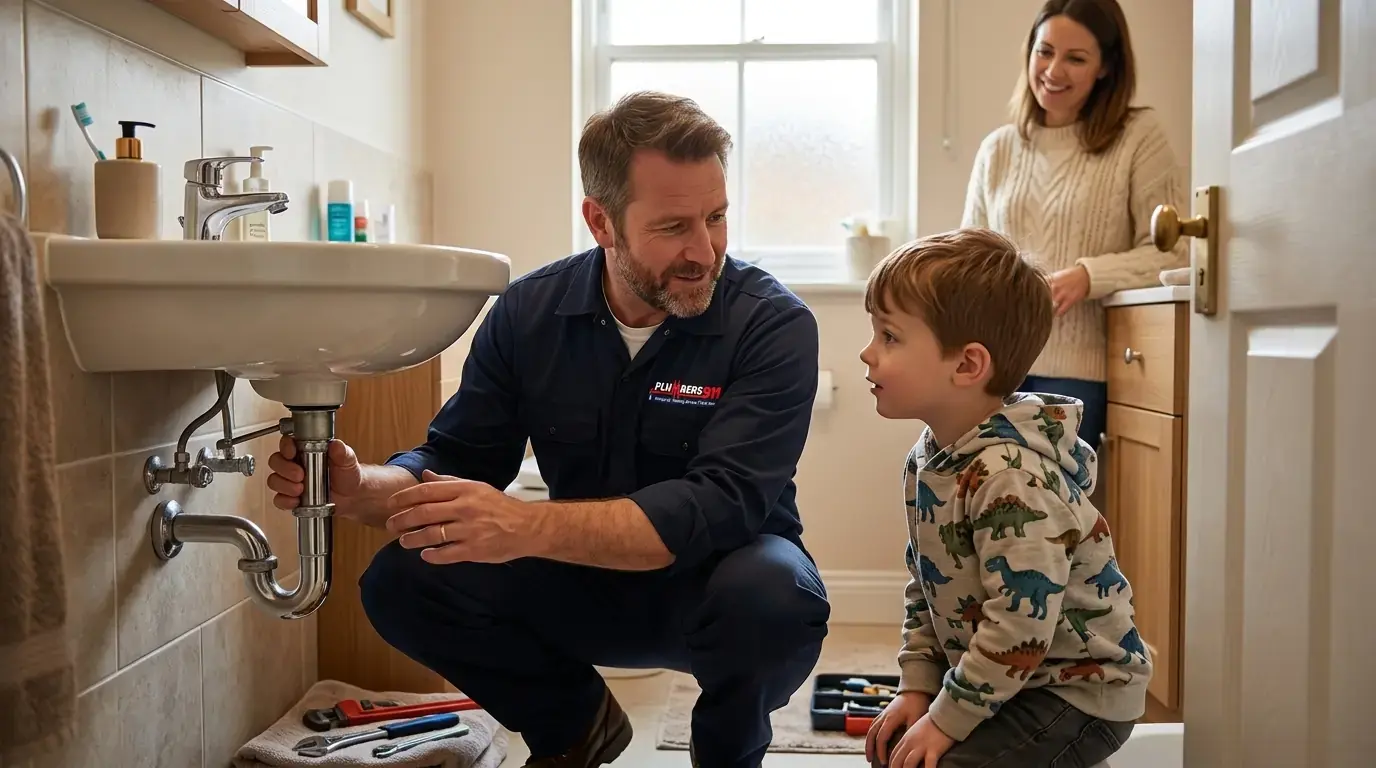 Licensed plumber at work in Bristol, IL